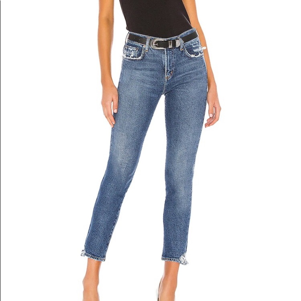 AGOLDE TONI STRAIGHT JEANS